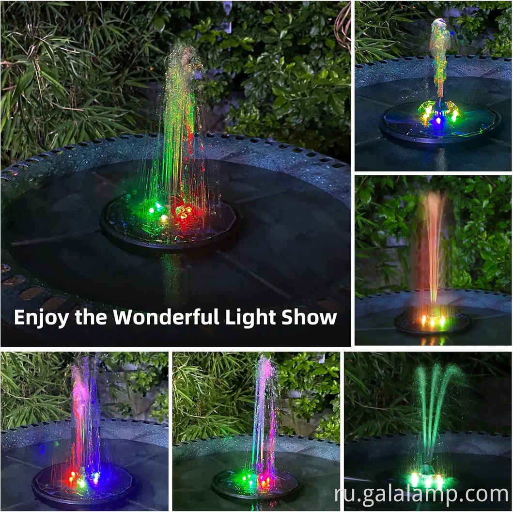 Экологически чистый садовый фонтанный насос для спокойных пространств